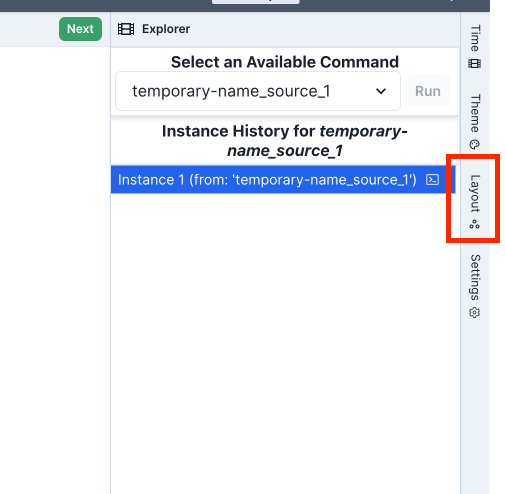 No Code Interface Screenshot